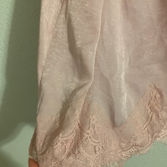 Lacey Pink Tank with Buttons Size L - Picture 5 of 7